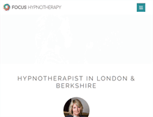 Tablet Screenshot of focus-hypnotherapy.co.uk